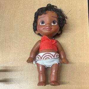 Adorable Brown and Red Doll